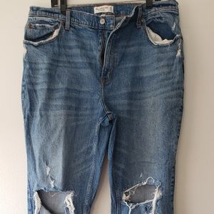 Abercrombie & Fitch curve love 90s straight jeans